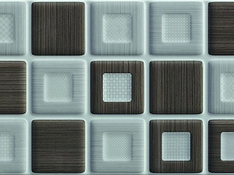  蓝色瓷砖马赛克 花砖 