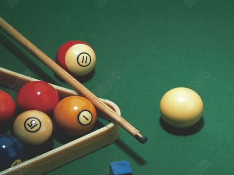  台球挂画 台球广告 