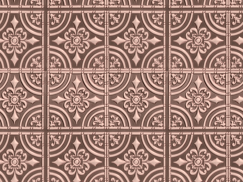  无缝不锈钢压花印花浮雕金属板 