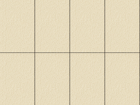  米黄色分缝真石漆 