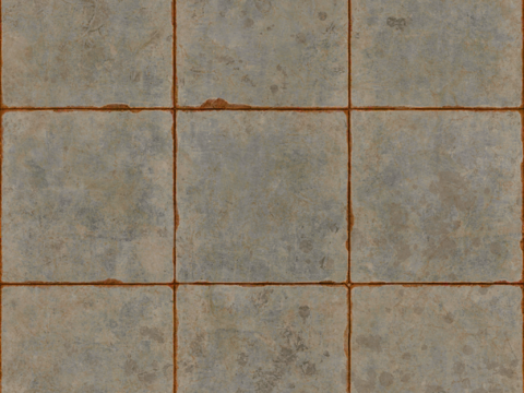  凹凸脏旧污渍地面墙面 