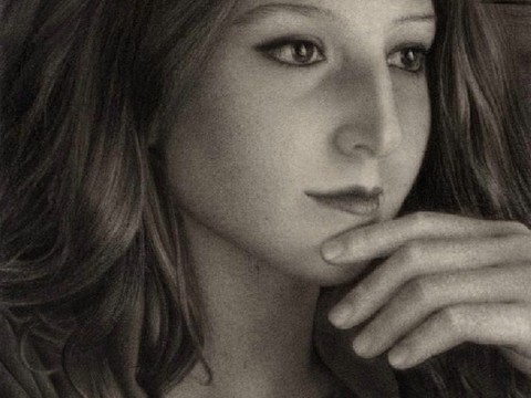  世界级大师作品 人像素描 绘画作品 