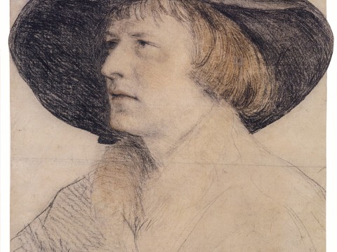  世界级大师作品 人像素描 绘画作品 