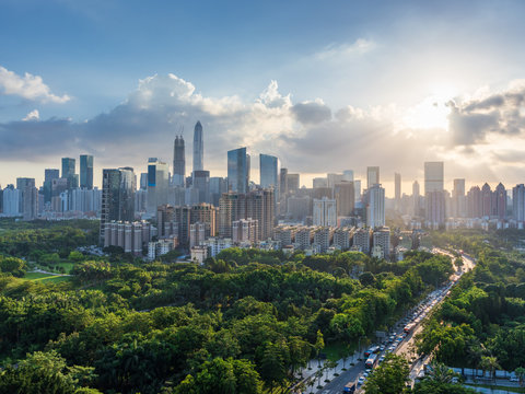  都市城市户外外景贴图 