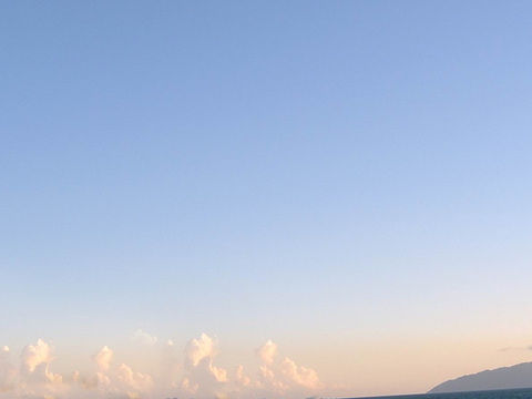  黄昏夕阳落日天空 