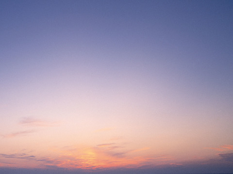  黄昏夕阳落日天空 