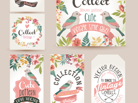  现代简约卡通手绘装饰画 