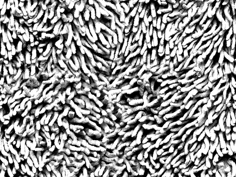  无缝地毯黑白凹凸贴图 