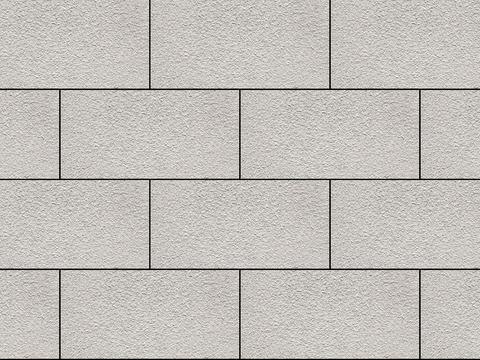  暖灰色真石漆石砖外墙墙砖贴图 
