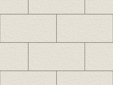  奶油黄工字拼真石漆无缝贴图 