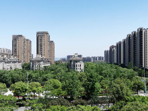  白天城市外景贴图3 