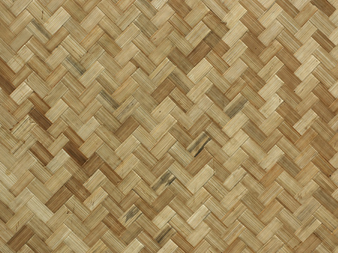  竹子木材编制品木纹贴图高清纹理肌理 
