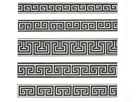  现代新中式纹图案布艺 布纹 壁纸 肌理 高清 贴图 