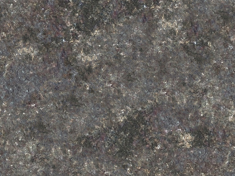  无缝黑灰色文化石墙岩石材墙面 