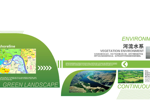 现代智慧城市文化墙 绿色生态文化墙 