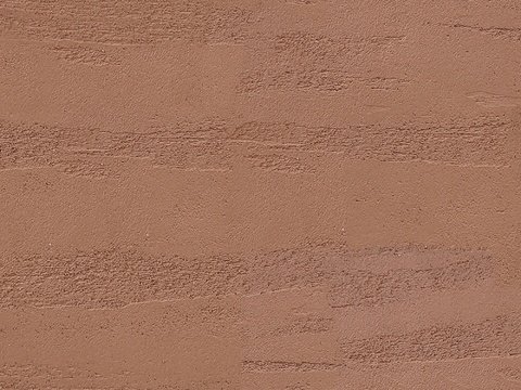  现代简约夯土_无缝红色夯土贴图 