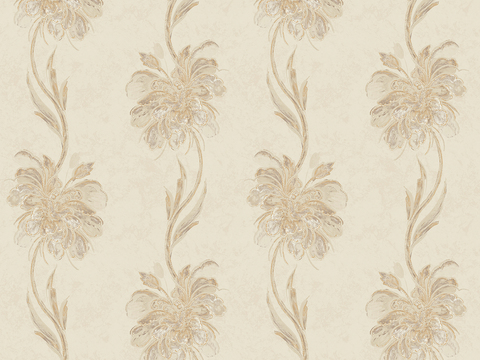  无缝现代欧式古典花纹图案墙纸壁纸壁布 