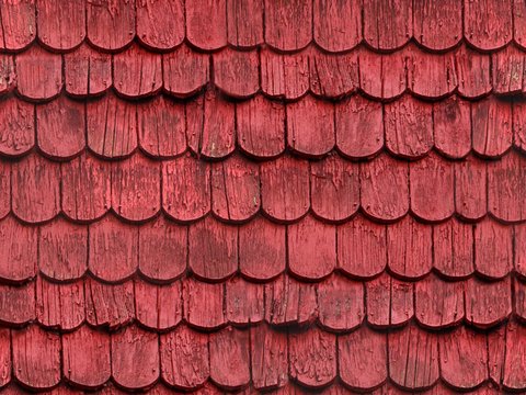  无缝做旧别墅建筑屋顶防腐木瓦片 