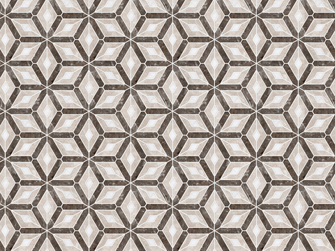  无缝现代大理石石材几何拼接拼花图案瓷砖地砖墙砖 
