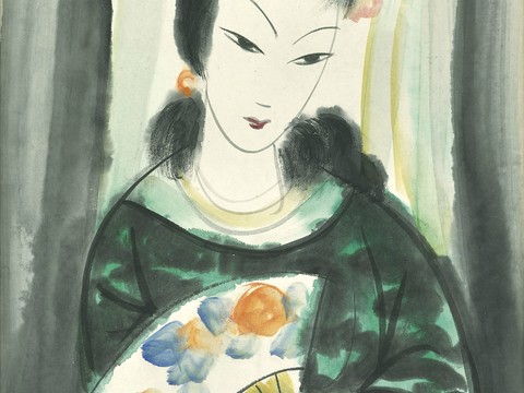  中国著名书画家作品 林风眠作品 国画 