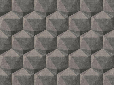  灰咖色几何壁纸 