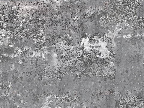  无缝灰色脏旧混凝土水泥墙面 