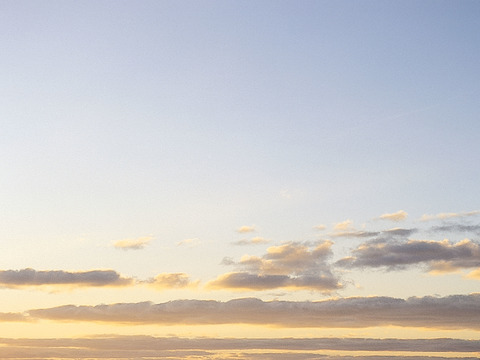  黄昏日落夕阳外景天空 