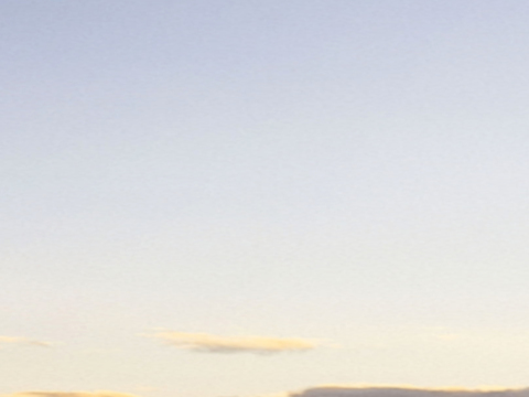  外景天空黄昏日落夕阳 