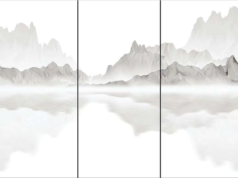 湖光山色大理石岩板