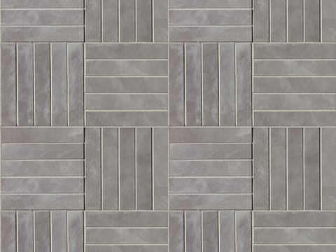  无缝大理石石材拼花地砖人行道路地面广场铺贴 