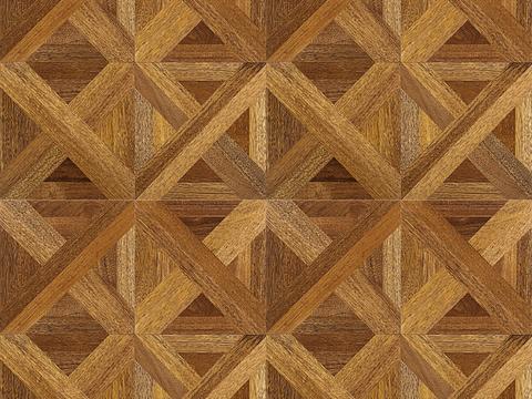  复古拼花木地板 