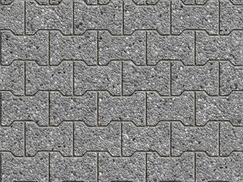  无缝大理石石材拼花地砖人行道路地面广场铺贴 