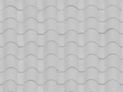  无缝别墅建筑屋顶陶土陶瓷瓦片 