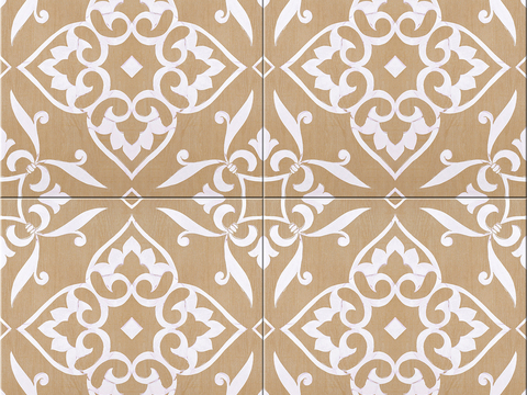  无缝复古木纹木地板石材几何拼花图案瓷砖花砖地砖墙砖 