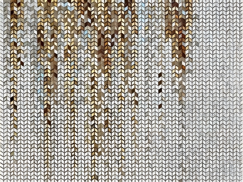  渐变轻奢马赛克瓷砖贴图 