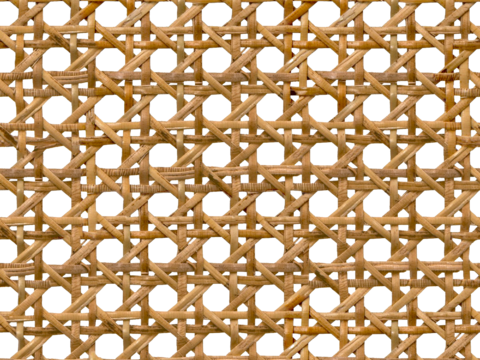  无缝几何藤编纹理_竹编贴图 