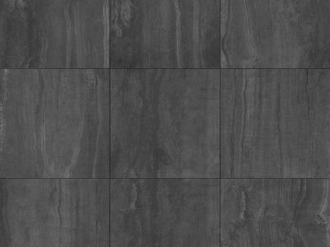  深灰色洞石大理石瓷砖 