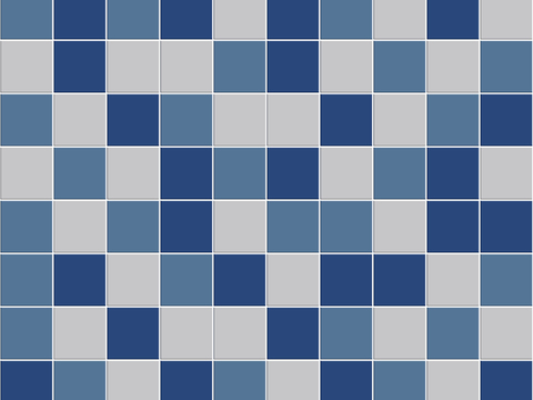  无缝彩色马赛克瓷砖石材方格子砖拼花地砖墙砖瓷砖 