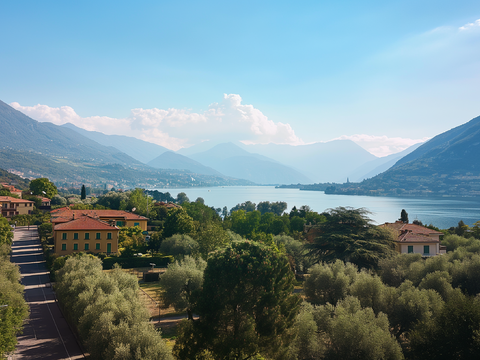  自然山水风景外景 