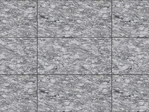  顺铺荔枝面浪花白花岗岩贴图 
