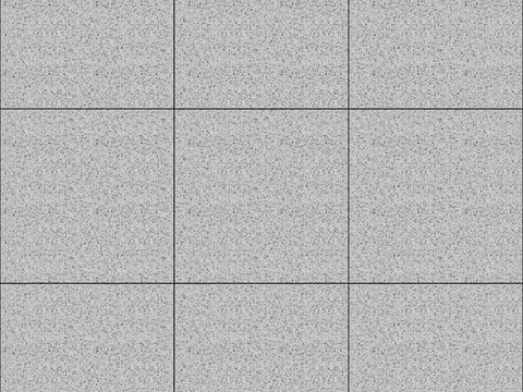  无缝浅灰色花岗岩石材拼花方格砖石材墙面外墙砖贴图 