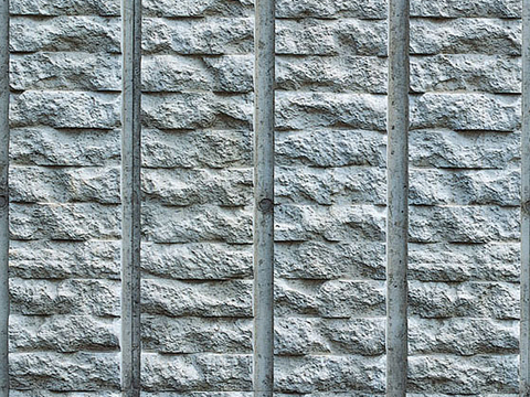  石墙 拉槽 石头 岩面 