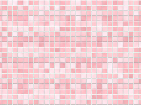  粉色超清马赛克瓷砖贴图 