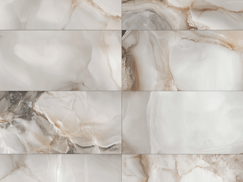  现代 新中式 轻奢地面奢石玉石大理石拼花 