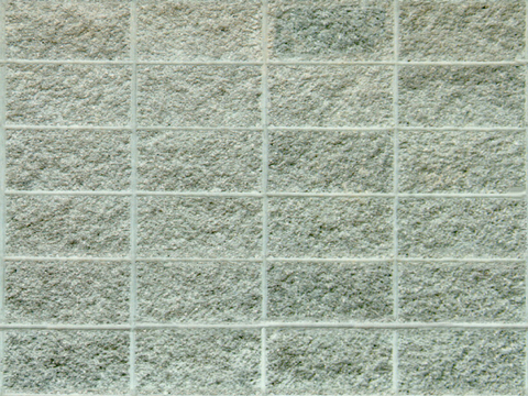  灰色 砌石墙 凹凸砖 