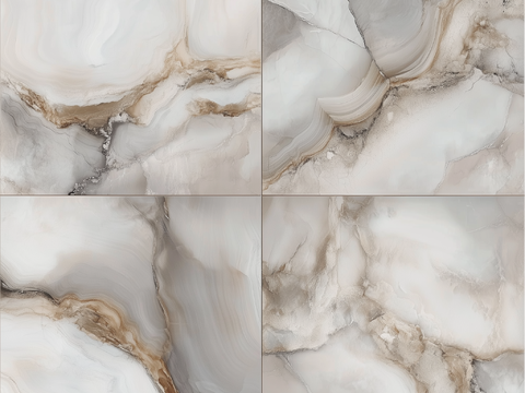  现代 新中式 轻奢地面奢石玉石大理石拼花 