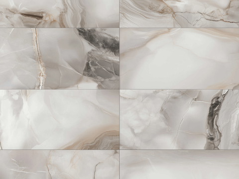  现代 新中式 轻奢地面奢石玉石大理石拼花 