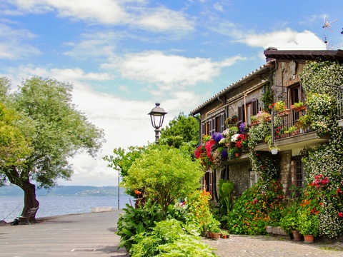  欧洲乡村风景 欧洲建筑别墅图 