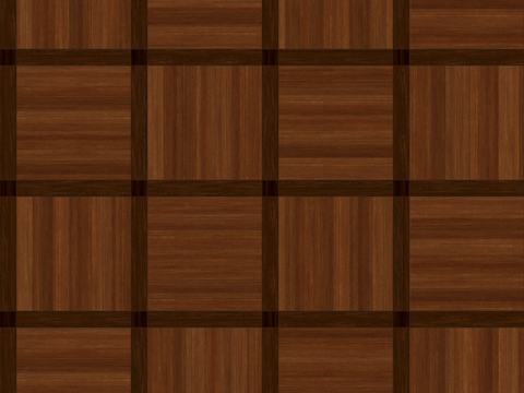  矩形交叉铺装木板 
