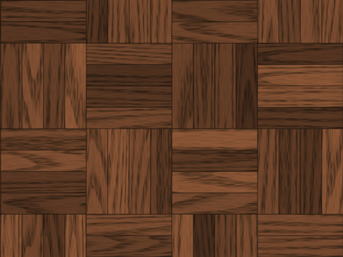  矩形交叉铺装木板 